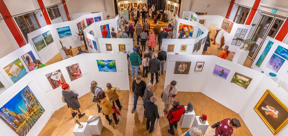 Die Vernissage von oben