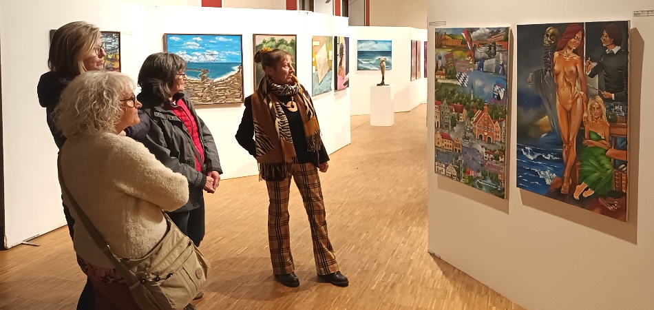 Diskussion über die Werke von Heinz Geipel